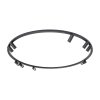 Nowoczesna lampa sufitowa czarny minimalistyczny plafon FOURTY ROUND IX BLACK 11950 Nowodvorski Lighting 
